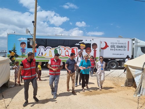 Müdürlüğümüz  Uluslararası Göç Örgütü (IOM) İle Saha Ziyaretleri Gerçekleştirdi